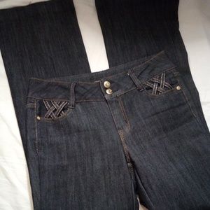 Dark Wash Cache Jeans